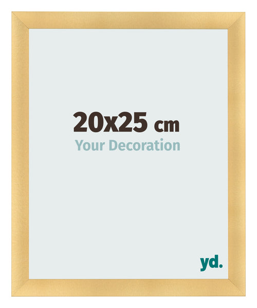 Bilderrahmen 20x25cm Gold Vintage MDF Pisa Vorne Messe | Yourdecoration.at