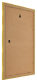 Bilderrahmen 20x28cm Gold Vintage MDF Pisa Ruckseite Schrag | Yourdecoration.at