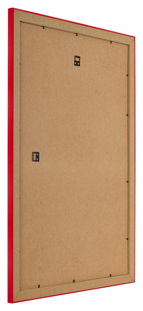 Bilderrahmen 20x28cm Rot MDF Pisa Ruckseite Schrag | Yourdecoration.at
