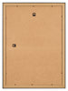 Bilderrahmen 20x28cm Schwarz Silber Poliert MDF Pisa Ruckseite | Yourdecoration.at