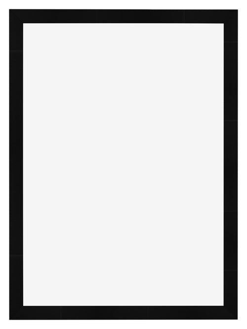 Bilderrahmen 20x28cm Schwarz Silber Poliert MDF Pisa Vorne | Yourdecoration.at