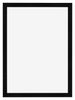 Bilderrahmen 20x28cm Schwarz Silber Poliert MDF Pisa Vorne | Yourdecoration.at