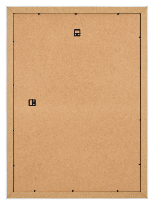 Bilderrahmen 20x28cm Silber Schwarz Gewischt MDF Pisa Ruckseite | Yourdecoration.at