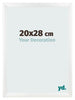 Bilderrahmen 20x28cm Weiß Vintage MDF Pisa Vorne Messe | Yourdecoration.at