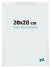 Bilderrahmen 20x28cm Weiß Vintage MDF Pisa Vorne Messe | Yourdecoration.at