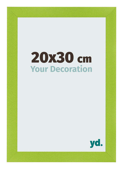 Bilderrahmen 20x30cm Grün MDF Pisa Vorne Messe | Yourdecoration.at