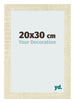 Bilderrahmen 20x30cm Sonoma Eiche MDF Pisa Vorne Messe | Yourdecoration.at