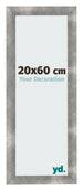 Bilderrahmen 20x60cm Metall Vintage MDF Pisa Vorne Messe | Yourdecoration.at