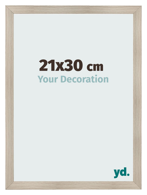 Bilderrahmen 21x30cm Eiche Rustikal MDF Pisa Vorne Messe | Yourdecoration.at