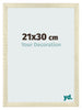 Bilderrahmen 21x30cm Sonoma Eiche MDF Pisa Vorne Messe | Yourdecoration.at