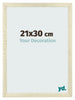 Bilderrahmen 21x30cm Sonoma Eiche MDF Pisa Vorne Messe | Yourdecoration.at