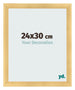 Bilderrahmen 24x30cm Gold Vintage MDF Pisa Vorne Messe | Yourdecoration.at