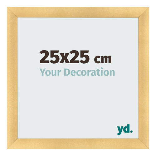 Bilderrahmen 25x25cm Gold Vintage MDF Pisa Vorne Messe | Yourdecoration.at