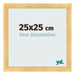 Bilderrahmen 25x25cm Gold Vintage MDF Pisa Vorne Messe | Yourdecoration.at