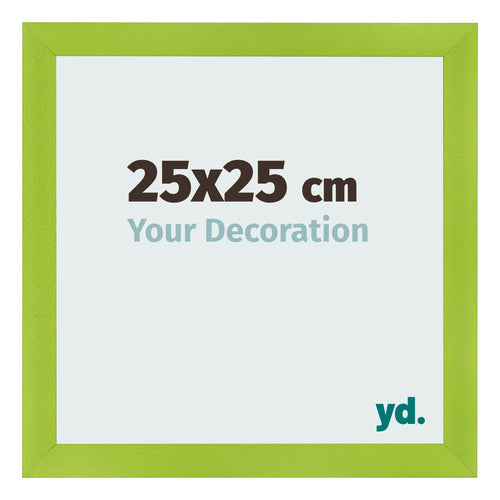 Bilderrahmen 25x25cm Grün MDF Pisa Vorne Messe | Yourdecoration.at