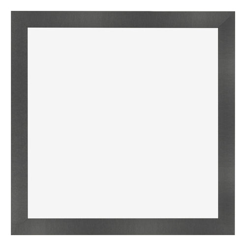 Bilderrahmen 25x25cm Schwarz Silber Poliert MDF Pisa Vorne | Yourdecoration.at