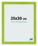 Bilderrahmen 25x30cm Grün MDF Pisa Vorne Messe | Yourdecoration.at