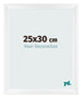 Bilderrahmen 25x30cm Weiß Vintage MDF Pisa Vorne Messe | Yourdecoration.at