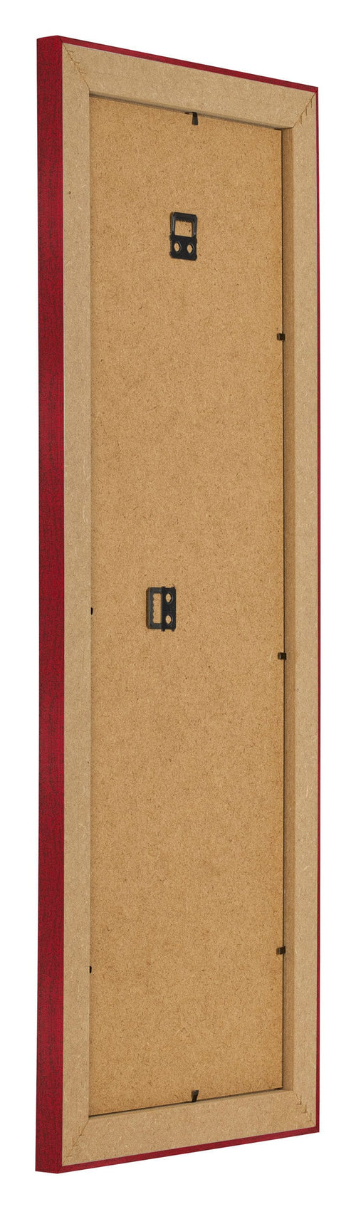 Bilderrahmen 25x75cm Weinrot Gewischt MDF Pisa Ruckseite Schrag | Yourdecoration.at