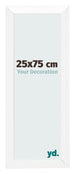 Bilderrahmen 25x75cm Weiß Vintage MDF Pisa Vorne Messe | Yourdecoration.at