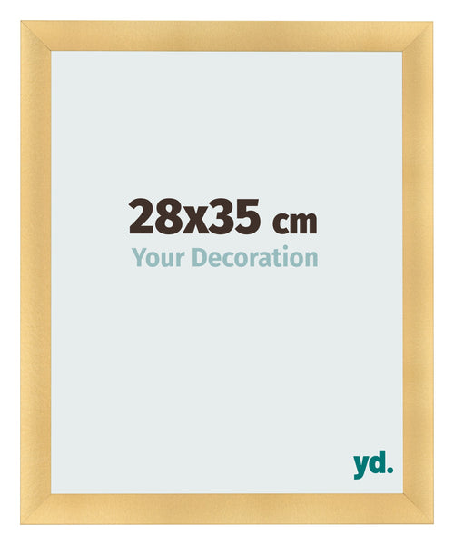 Bilderrahmen 28x35cm Gold Vintage MDF Pisa Vorne Messe | Yourdecoration.at