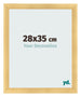 Bilderrahmen 28x35cm Gold Vintage MDF Pisa Vorne Messe | Yourdecoration.at