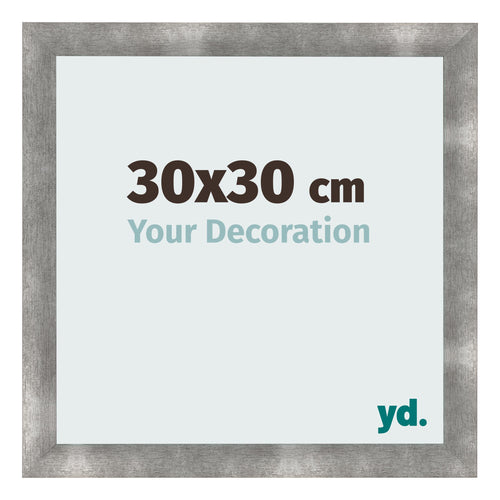 Bilderrahmen 30x30cm Metall Vintage MDF Pisa Vorne Messe | Yourdecoration.at