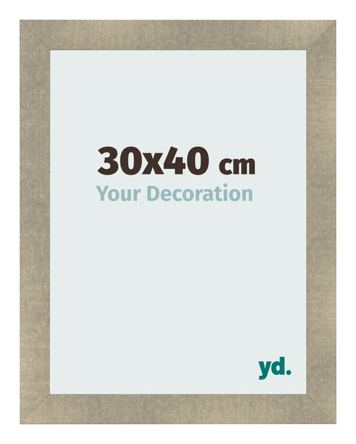 Bilderrahmen 30x40cm Gold Vintage MDF Pisa Vorne Messe | Yourdecoration.at