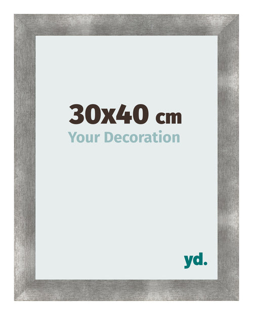 Bilderrahmen 30x40cm Metall Vintage MDF Pisa Vorne Messe | Yourdecoration.at