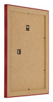 Bilderrahmen 30x40cm Weinrot Gewischt MDF Pisa Ruckseite Schrag | Yourdecoration.at