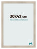 Bilderrahmen 30x42cm Eiche Rustikal MDF Pisa Vorne Messe | Yourdecoration.at