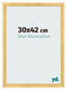 Bilderrahmen 30x42cm Gold Vintage MDF Pisa Vorne Messe | Yourdecoration.at