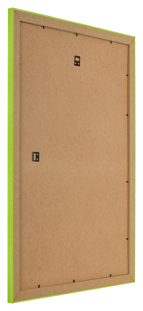 Bilderrahmen 30x42cm Grün MDF Pisa Ruckseite Schrag | Yourdecoration.at