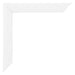 Bilderrahmen 30x42cm Weiß Vintage MDF Pisa Detail Ecke | Yourdecoration.at
