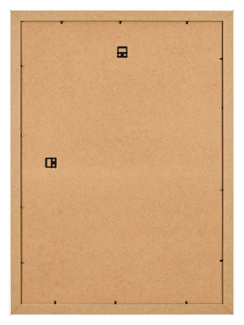 Bilderrahmen 30x42cm Weiß Vintage MDF Pisa Ruckseite | Yourdecoration.at