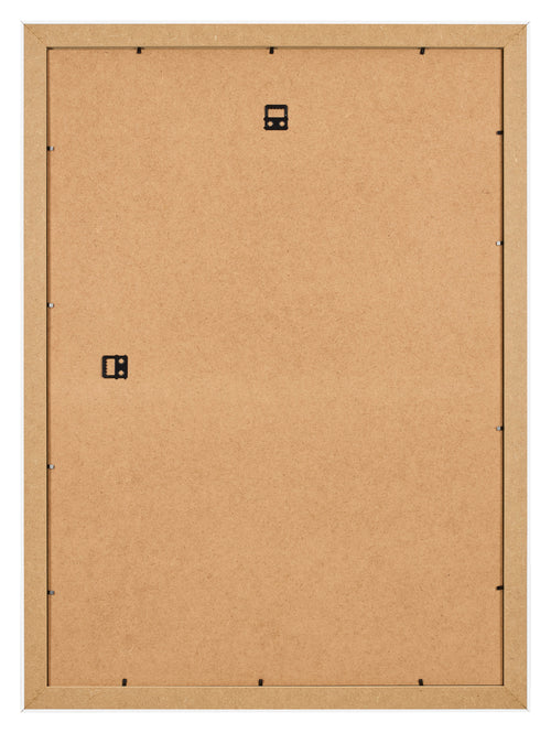 Bilderrahmen 30x42cm Weiß Vintage MDF Pisa Ruckseite | Yourdecoration.at