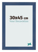 Bilderrahmen 30x45cm Dunkelblau Gewischt MDF Pisa Vorne Messe | Yourdecoration.at