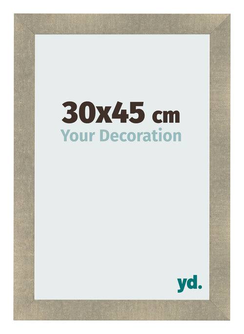 Bilderrahmen 30x45cm Gold Vintage MDF Pisa Vorne Messe | Yourdecoration.at