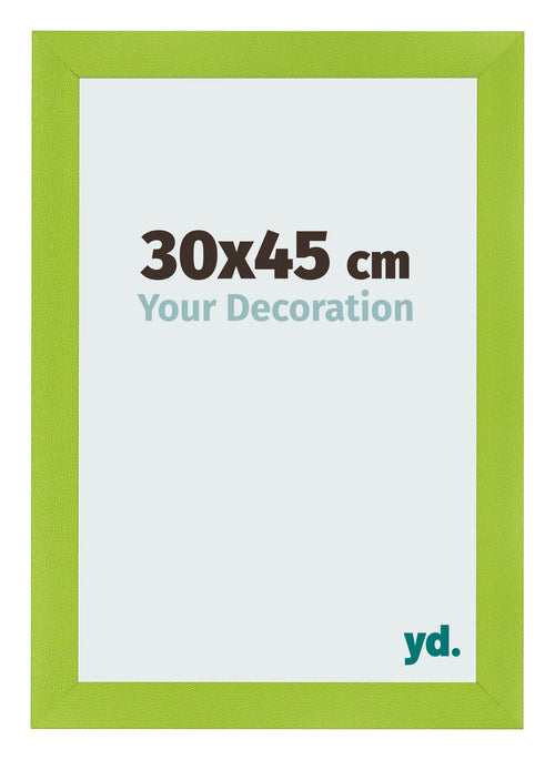 Bilderrahmen 30x45cm Grün MDF Pisa Vorne Messe | Yourdecoration.at