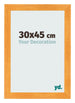 Bilderrahmen 30x45cm Orange MDF Pisa Vorne Messe | Yourdecoration.at