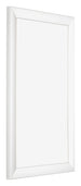 Bilderrahmen 30x50cm Weiß Vintage MDF Pisa Vorne Schrag | Yourdecoration.at