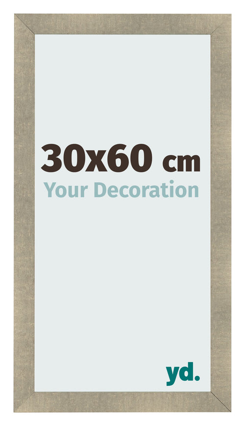 Bilderrahmen 30x60cm Gold Vintage MDF Pisa Vorne Messe | Yourdecoration.at