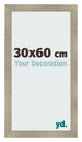 Bilderrahmen 30x60cm Gold Vintage MDF Pisa Vorne Messe | Yourdecoration.at