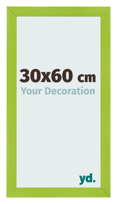 Bilderrahmen 30x60cm Grün MDF Pisa Vorne Messe | Yourdecoration.at