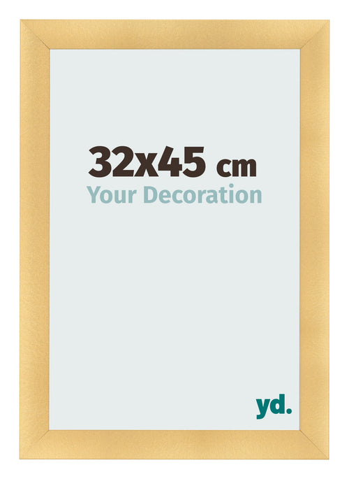 Bilderrahmen 32x45cm Gold Vintage MDF Pisa Vorne Messe | Yourdecoration.at