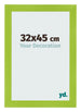 Bilderrahmen 32x45cm Grün MDF Pisa Vorne Messe | Yourdecoration.at