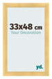 Bilderrahmen 33x48cm Gold Vintage MDF Pisa Vorne Messe | Yourdecoration.at