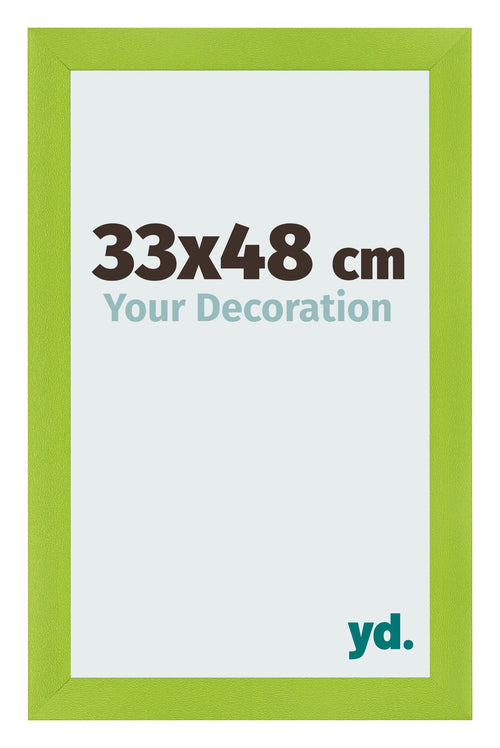 Bilderrahmen 33x48cm Grün MDF Pisa Vorne Messe | Yourdecoration.at