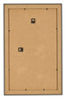 Bilderrahmen 33x48cm Schwarz Silber Poliert MDF Pisa Ruckseite | Yourdecoration.at