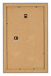 Bilderrahmen 33x48cm Schwarz Silber Poliert MDF Pisa Ruckseite | Yourdecoration.at